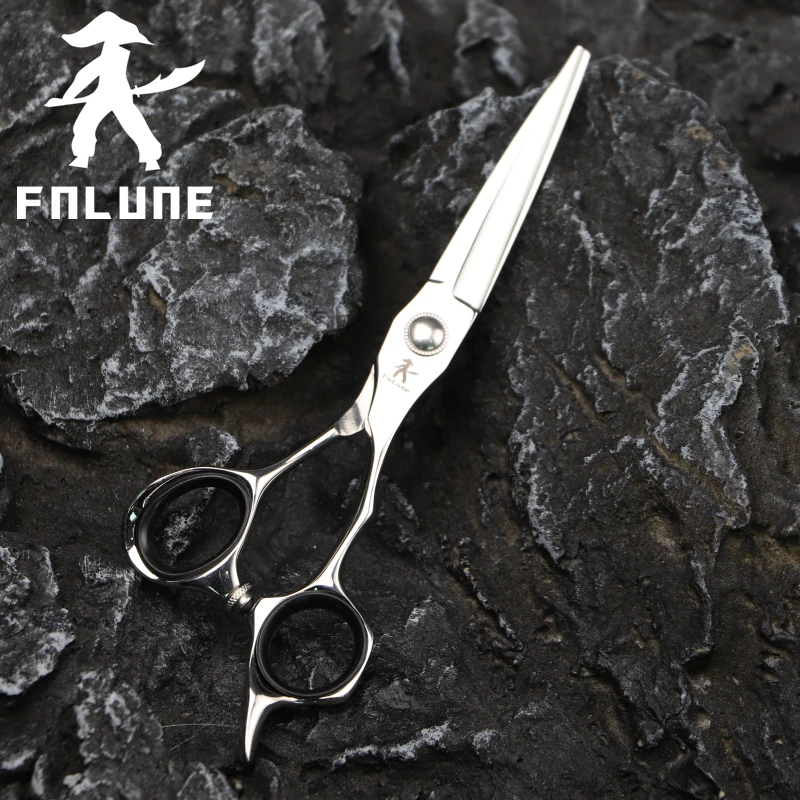 

FnLune 6.0 Inch ATS-34 Professional Hair Products Salon Scissors Barber Supplies Cut Barber Haircut Shear Hairdressing Scissors