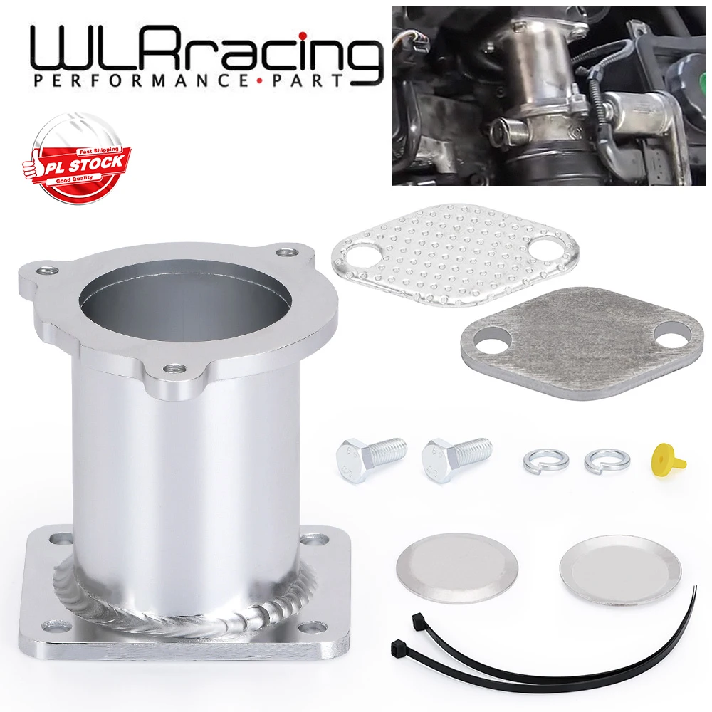WLR RACING Алюминиевый Комплект для удаления EGR BMW 5 SERIES E60 E61 E61N 520i 525d 530d 535d DELETE KIT