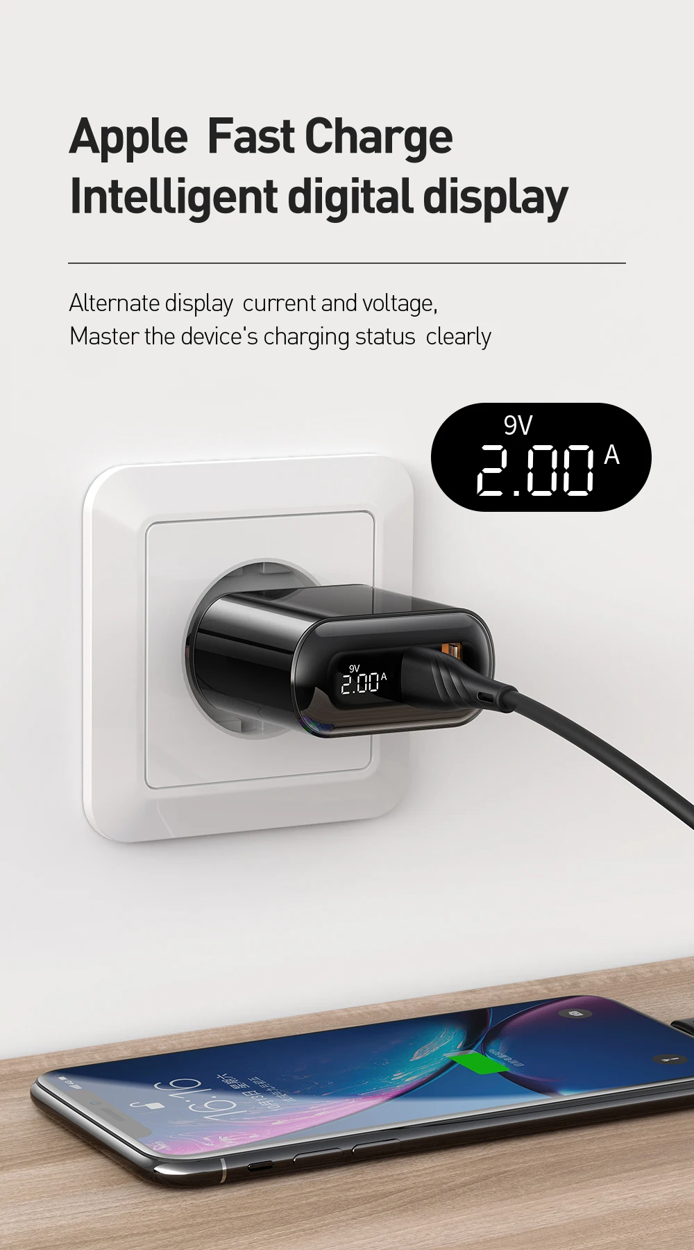 ROCK Quick Charge 4,0 3,0 usb type C PD зарядное устройство для iPhone 11 Pro Max samsung S10 Plus huawei QC3.0 Быстрая зарядка для мобильных телефонов
