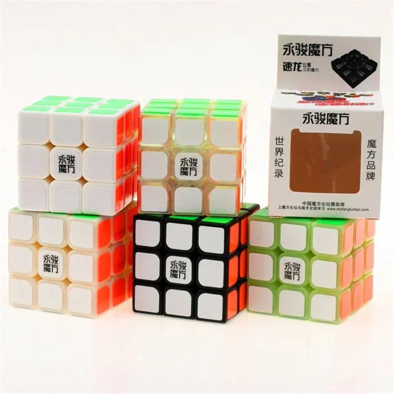 Yongjun YJ SuLong 3x3x3 безопасный ABS Профессиональный конкурсный магический куб быстрый