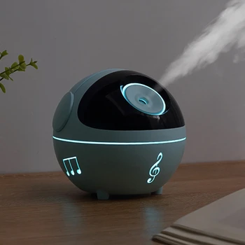 

350ML Music Ball Humidifier with Aroma Lamp Essential Oil Electric Aroma Diffuser Mini Air Humidifier