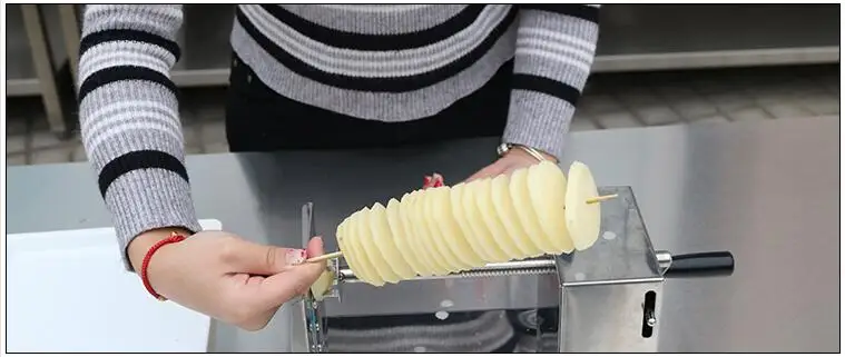Спиральная картофелерезка Twister Twisted Tornado резка для картофеля фри резка чипсы машина Кухня DIY Инструменты для приготовления пищи