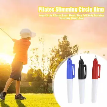 

Durable Markers Pen Delicate Texture 3pcs Plastic Golf Ball Liner Markers Pen Drawing Putting Line Golf Training Tool