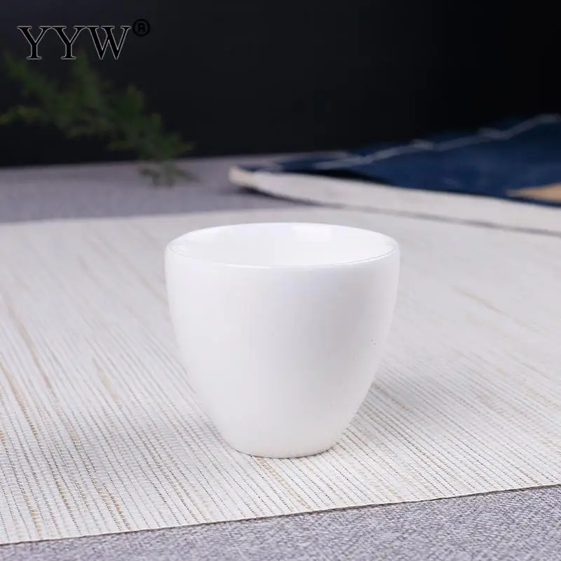 52x52mm 60ml Китайские фарфоровые чайные чаши подвески-талисманы в китайском стиле Китай кунг-фу чайные наборы чашка для воды чайные наборы Посуда для напитков аксессуары для дома украшения - Цвет: 52x52mm 60ml