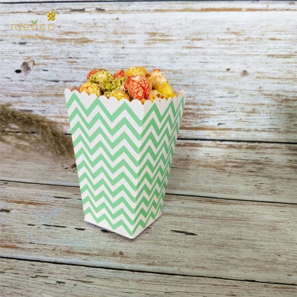 popcorn box mint gold70