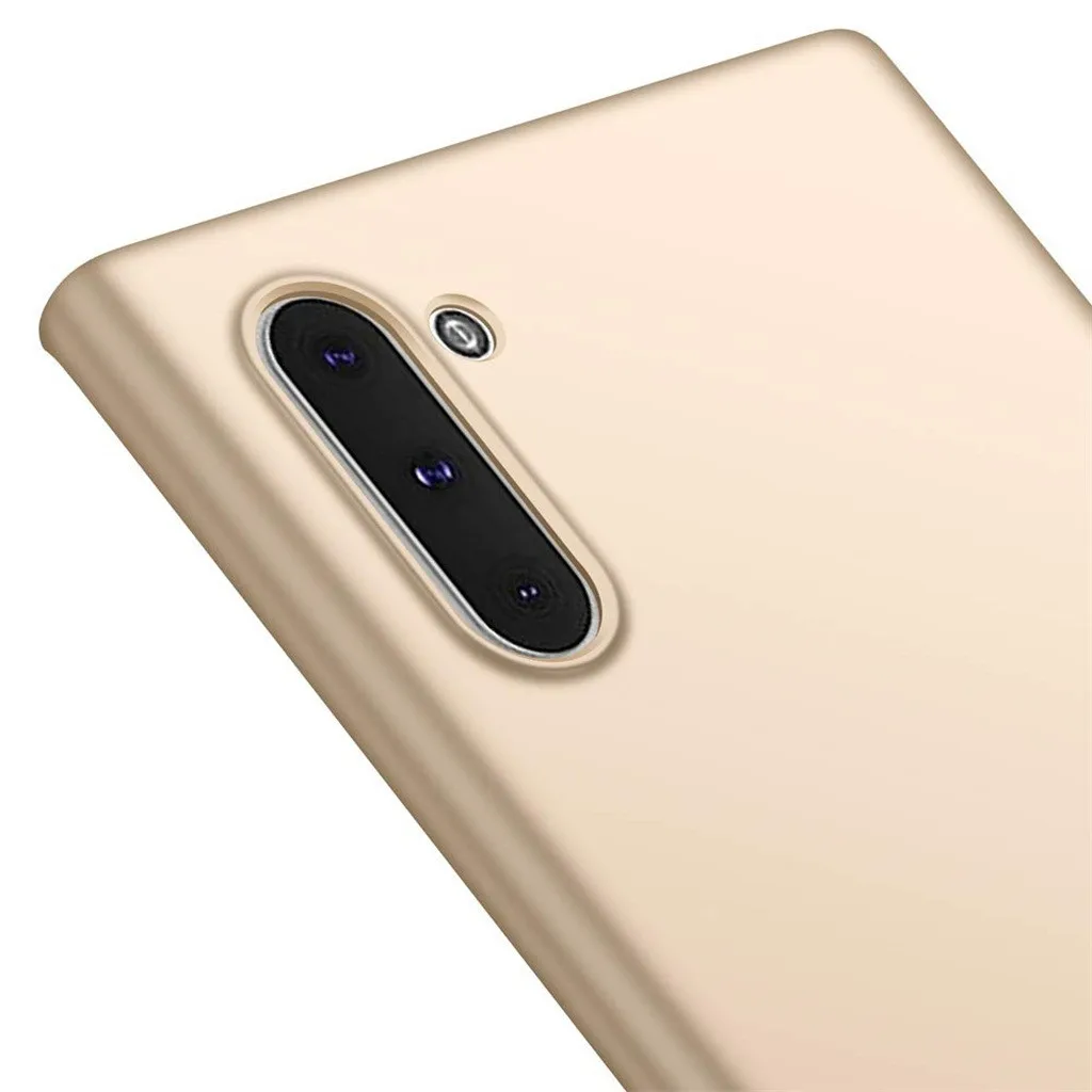 Для samsung Galaxy Note 10, 6,3 дюймов, простая Тонкая матовая жесткая задняя крышка из поликарбоната, подходит для сотового телефона, чехол с защитой от царапин