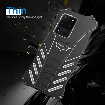 

Case for Samsung Galaxy S20 S20 Plus Batman Heavy Duty Armor Metal Aluminum Cases For Samsung S20 Ultra Shockproof Back Cover
