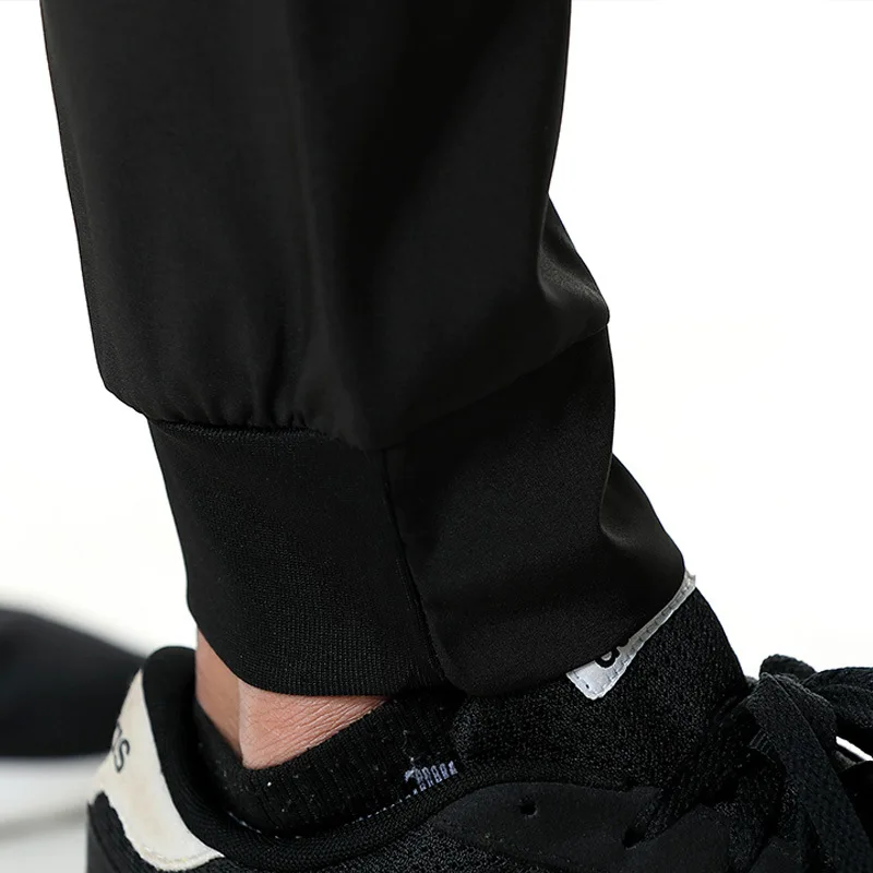Ice Silk Sports Quick-drying Pants Men's Spring and Summer Casual Sweatpants Stretch Large Size Fitness Pants  Jogging Pants Men