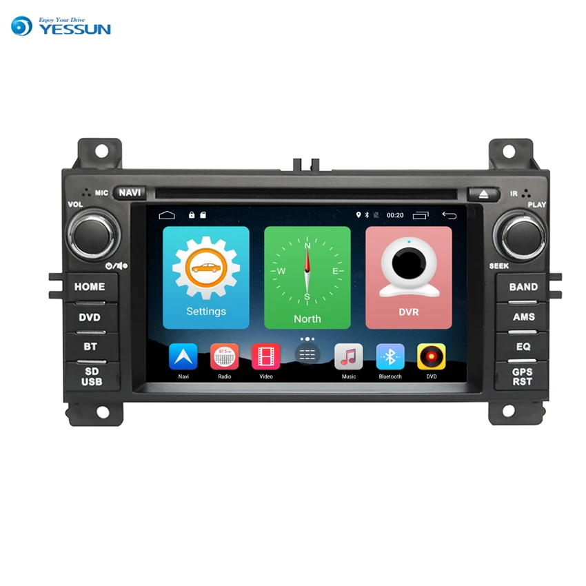 Yessun для Jeep Grand Cherokee 2007 ~ 2010 Android автомобильный навигатор GPS HD сенсорный экран