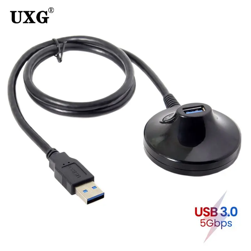 0 8 м настольный USB 3.0 тип A штекер-гнездо удлинитель для передачи данных зарядный