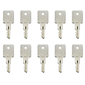 

10pc NG100 Tractor & Heavy Equip Key-Fits MANY Brands Grove Vermeer Cushman Huber