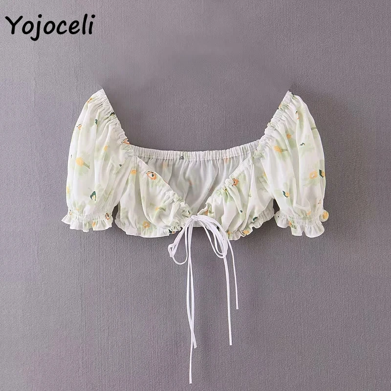 Yojoceli boho пляжное платье с принтом, комплект из двух предметов, женское короткое платье с квадратным вырезом, новое весеннее летнее женское платье vestidos