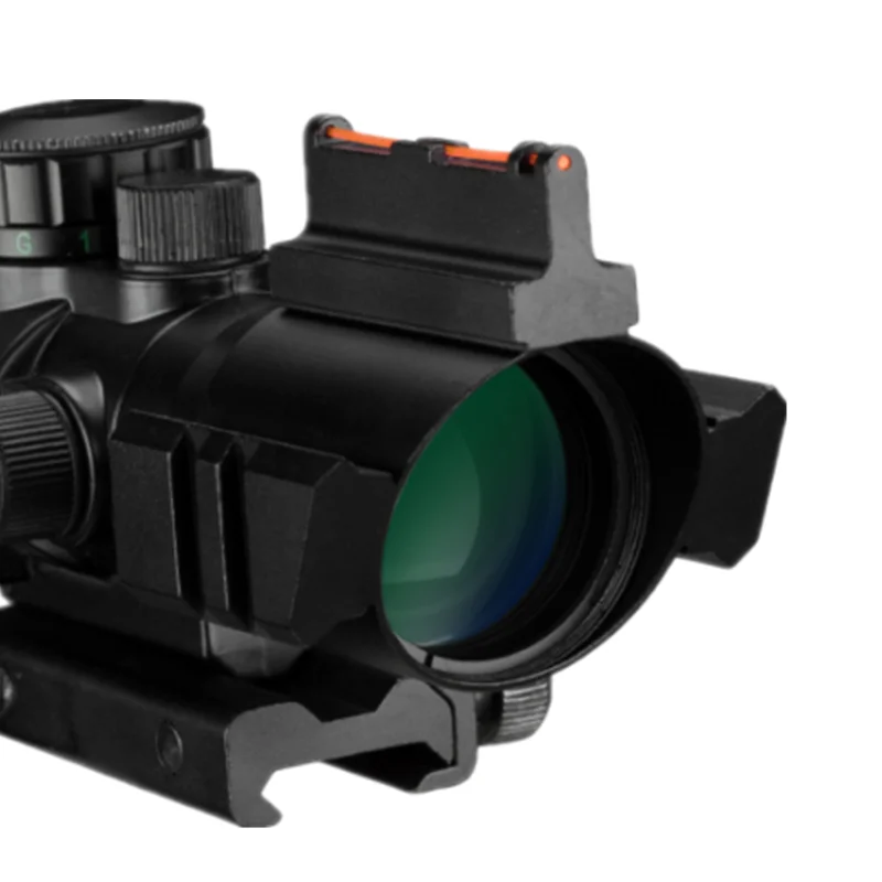 4x32 Acog прицел 20 мм ласточкин хвост рефлекторная Оптика прицел тактический прицел для охотничьего ружья винтовка страйкбол снайперская Лупа воздушный мягкий