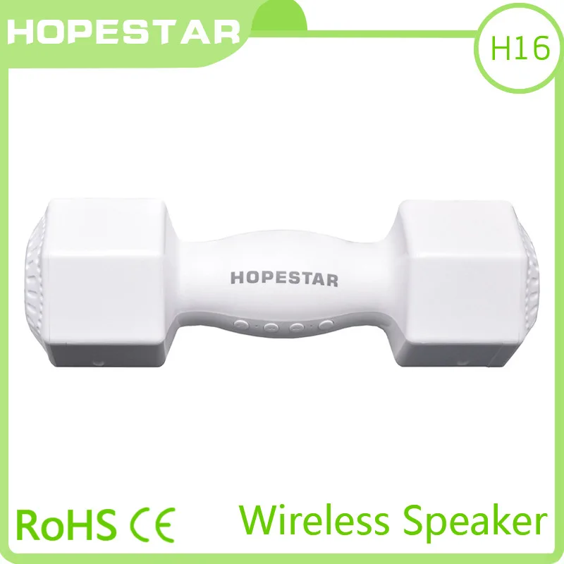 HOPESTAR-H16 Bluetooth динамик гантели беспроводной портативный открытый динамик многофункциональный подарок Маленькая звуковая панель супер бас колонка