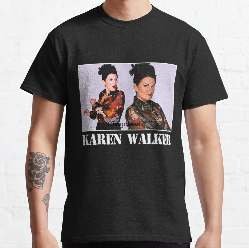 Мужская футболка с надписью Will and Grace Karen Walker |