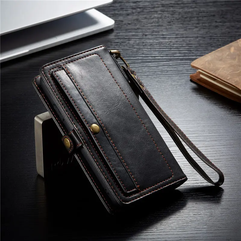 Чехол-кошелек для iPhone 11 с магнитной застежкой, кожаный держатель для карт, задняя крышка для iPhone 11, чехол-сумка