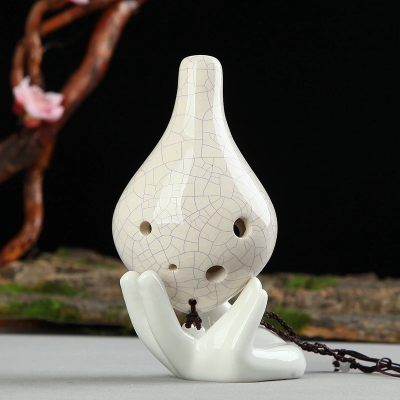 Ocarina 6 отверстий маленький Alto C тон Начинающий туристический сувенир