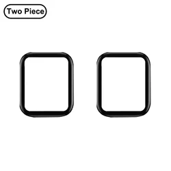 Enhanced Film Screen Protector - Premium HD Protective Fiberglass Cover for Smartwatch Accessories (2 Pcs)
