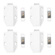

4pcs Magnetic Push Cabinet Damper Push Heavy Duty with Parts