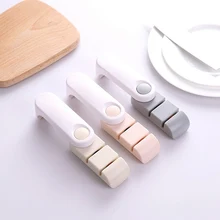 Удобная пластиковая точилка для ножей быстрая точилка для ножей точильный камень кухонные гаджеты домашний кухонный нож инструменты