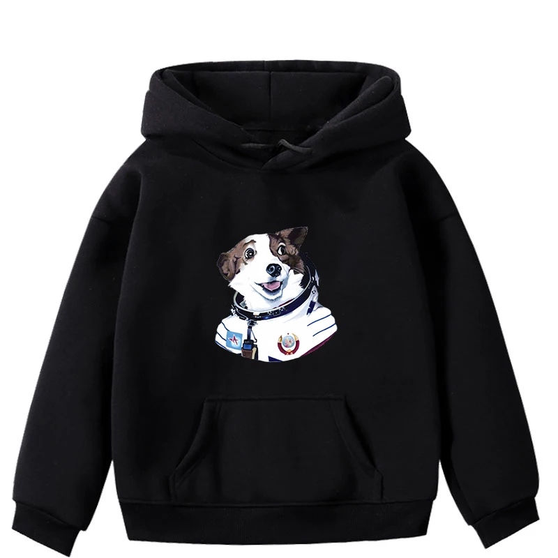 Hoodies 13 Толстовки для малышей с принтом животных и собак детская осенне-зимняя одежда Детские толстовки с капюшоном для мальчиков и девочек хлопковый топ с рисунком roupa infantil - Цвет: Hoodies 13