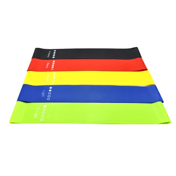 

Hot Selling Workout Resistance Bands Loop Set Fitness Yoga Booty Leg Exercise Band for Training