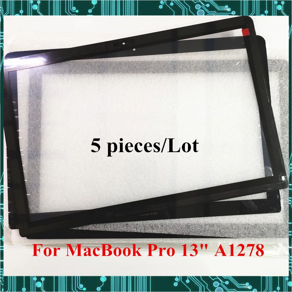 5 шт./партия Новый A1278 Передняя ЖК-стеклянная крышка для Macbook Pro 13 &quotA1278 ЖК-экран