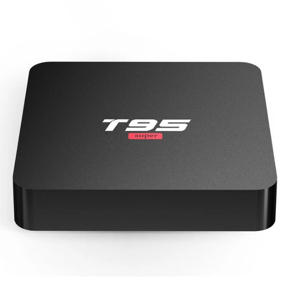 10 шт./лот T95 супер Android 10,0 Smart tv Box Allwinner H3 четырехъядерный телеприставка 2 Гб Ram 16 Гб 2,4G Wifi 4K H.265 медиаплеер