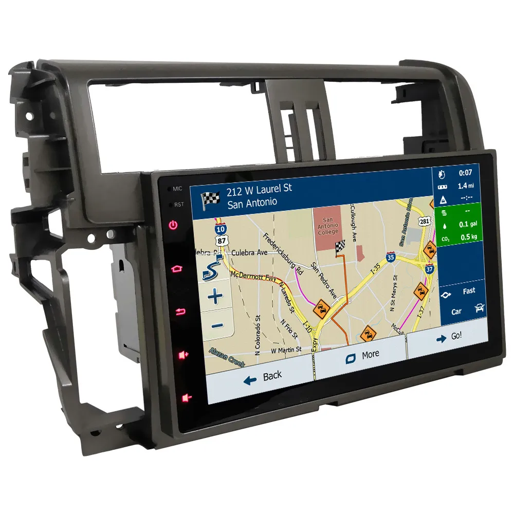 Klyde " ips 4G Android 9 Восьмиядерный 4 Гб ОЗУ 64 Гб ПЗУ DSP BT автомобильный DVD мультимедийный плеер радио для Toyota Prado 150 LC150 2010-2013