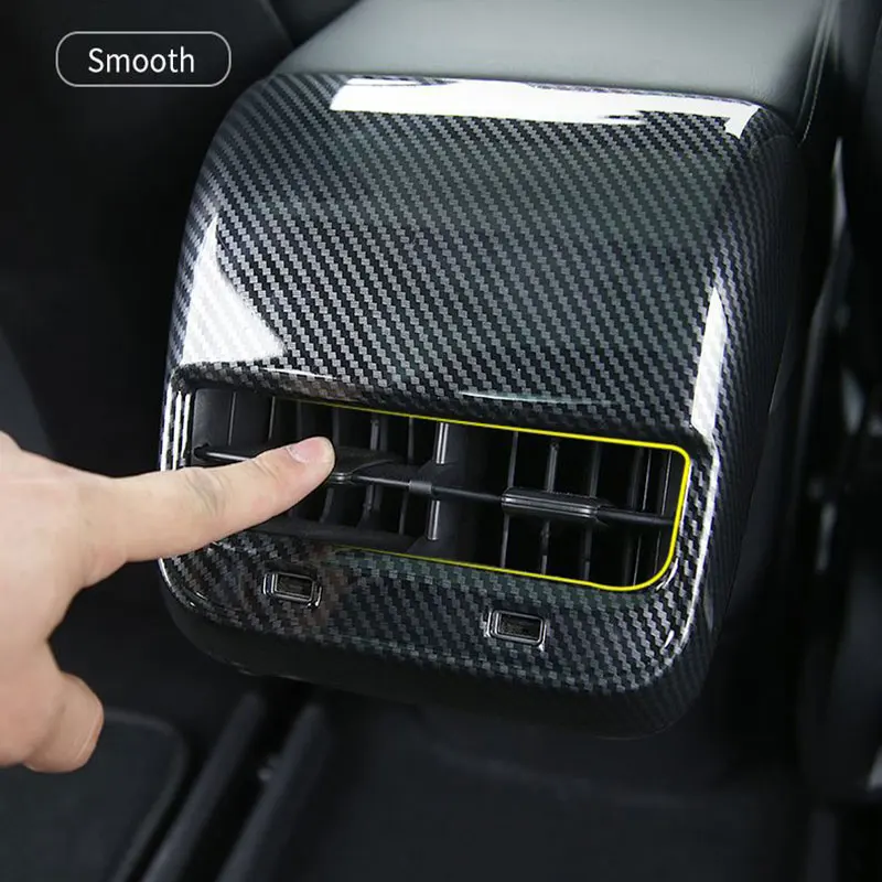 Для Tesla Model 3 2018 2019 Автомобильная задняя крышка с вентиляционными отверстиями 4