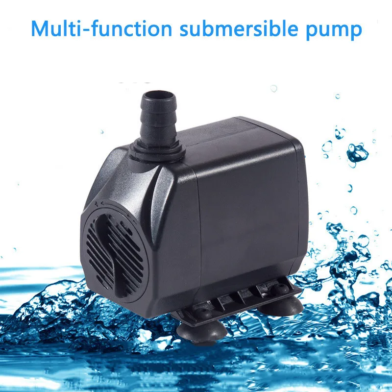 

Ultra-Quiet Submersible Water Fountain Pump Filter 3/5/10/16/25W Fish Pond Aquarium Water Pump Tank Fountain Fish Supplies