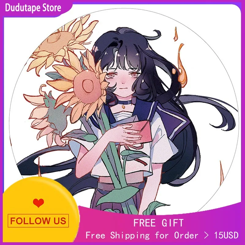 

Girl Character Decoration Washi Tape Sticker