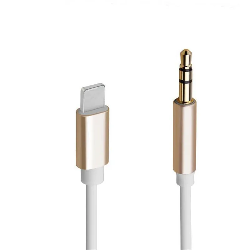 Для IPhone7 AUX автомобильный адаптер Кабель Apple 8XR XS Lightning Turn 3,5 Мужской разъем аудио кабель KY172