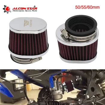 

Alconstar- 50mm 55mm 60mm Air Filter Motorcycle Car Minibike Cold Air Intake High Flow Cone Filter Race for Honda for Yamaha