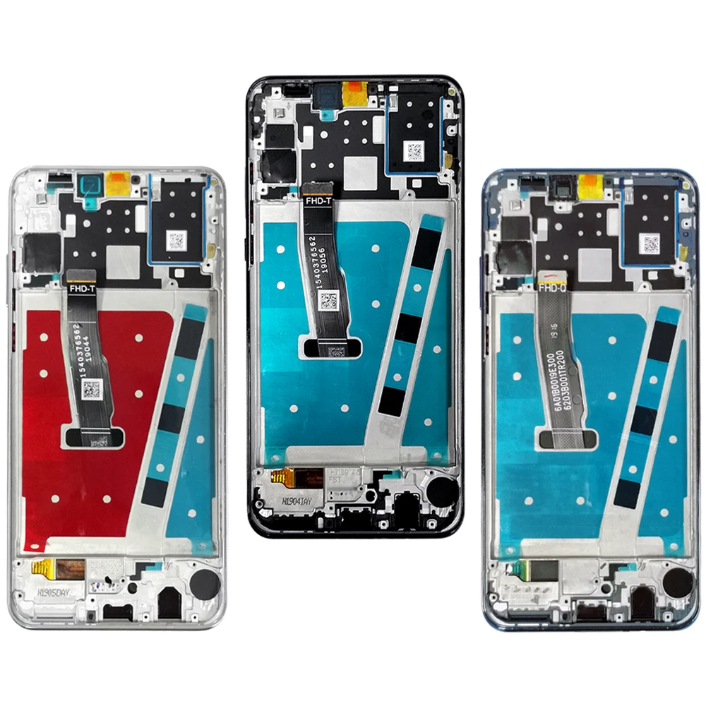 6,1" ЖК-дисплей для huawei P30 Lite, сенсорный экран с рамкой, дигитайзер для huawei P30 Lite Nova 4E, замена дисплея
