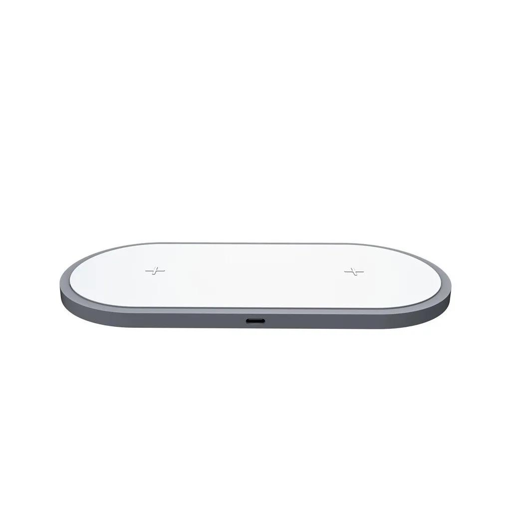 Ouhaobin Беспроводное зарядное устройство для iPhone 10 Вт быстрая Qi Зарядка для смартфона с зарядным устройством для Apple Airpods 2th 2в1