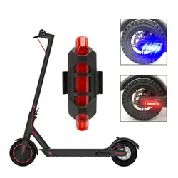 • Практичный USB зарядный ночной езды на велосипеде Предупреждение Светодиодные ленты фонарик скутер защитные задние фонари для Xiaomi M365