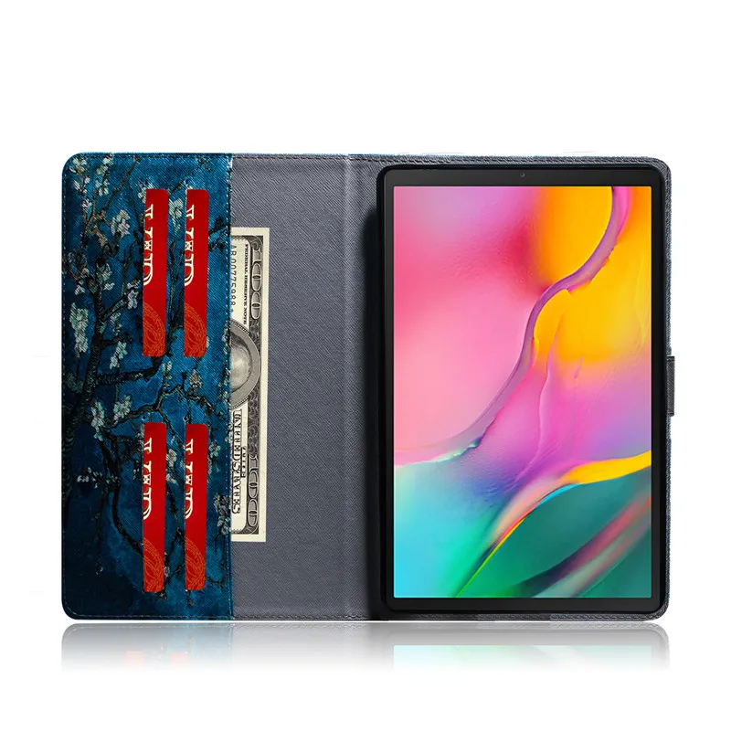 Чехол Wekays для samsung Tab A 10,1, мультяшный кожаный чехол для samsung Galaxy Tab A 10,1 дюймов T510 T515, чехол