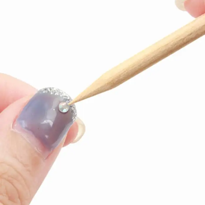 Double Ended Wooden Stick Pusher Remover Daily Life, Professional Salon, etc. Manicure Pedicure Tools Kit