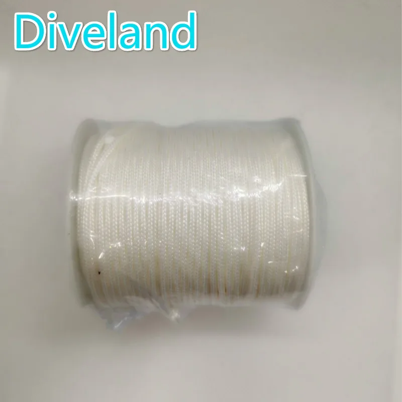 5M/Piece 2MM White Red Yellow Blue Green Olive Color Spearfishing Line Speargun Rope Spear Gun Weave String for Wishbone 3
