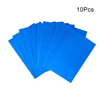 

Othmro 10pcs 50mm Flat Width 75mm Length PVC Heat Shrink Tubing Blue for 2×18650 Batteries Professional Shrinkable Tube
