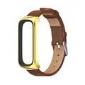 Leather Brown Gold