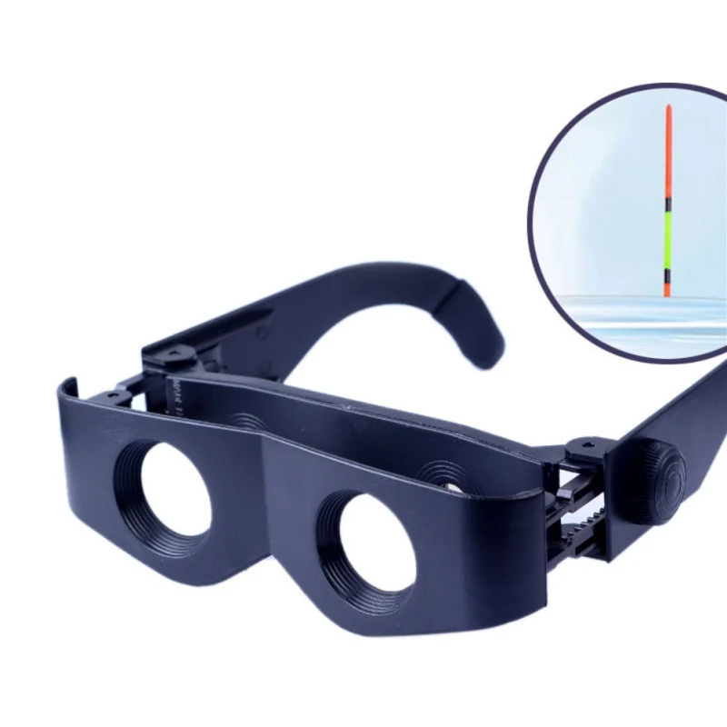 Outdoor Portable Adjustable Fishing Telescope Adjustable Focus Binoculars Magnifying Glass Glasses