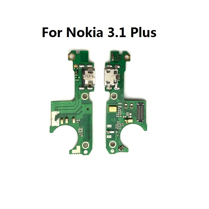 For Nokia 3.1 Plus Для Nokia 2/2. 1/3/3,1/3,1 Plus/5/5,1/6 /6 /7/7. 1/7. 1 Plus/8/X5/X6/X7 зарядный порт разъем гибкий кабель печатной платы - Цвет: For Nokia 3.1 Plus