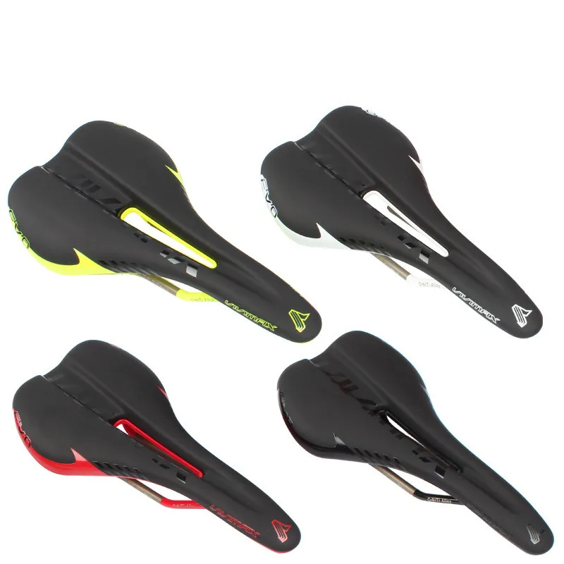 Titanium arch seat cushion Hollow saddle for mountain bicycle of highway bicycle