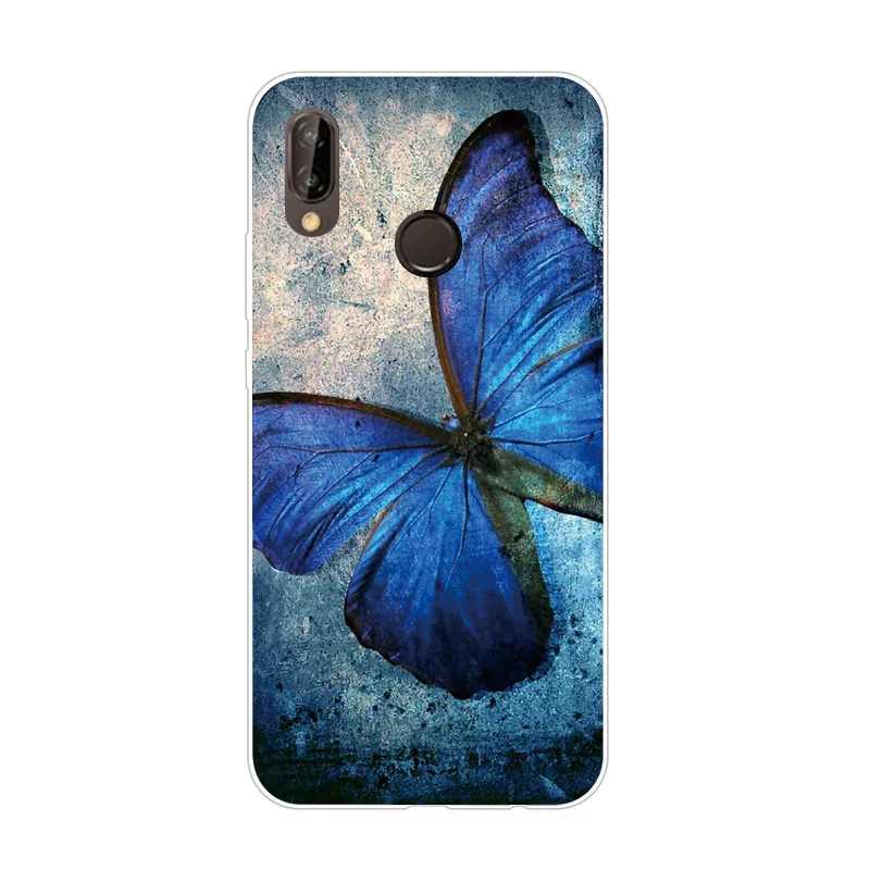 Case For Huawei Y9 Cover Transparent Cartoon Soft TPU Silicon Phone Case For Huawei Y9 Back Cover Fundas