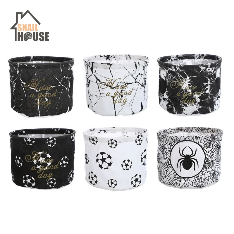 

Snailhouse Storage Box Geometry Pattern Storage Organizer Waterproof Cloth Storage Basket Cosmetic Case Toy Organizer