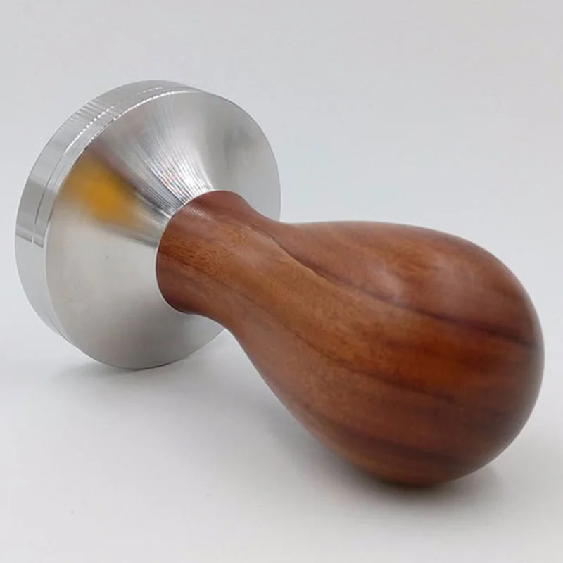 Топ-кофе трамбовочная деревянная ручка молоток для порошка 58,35 мм аксессуары для кафе