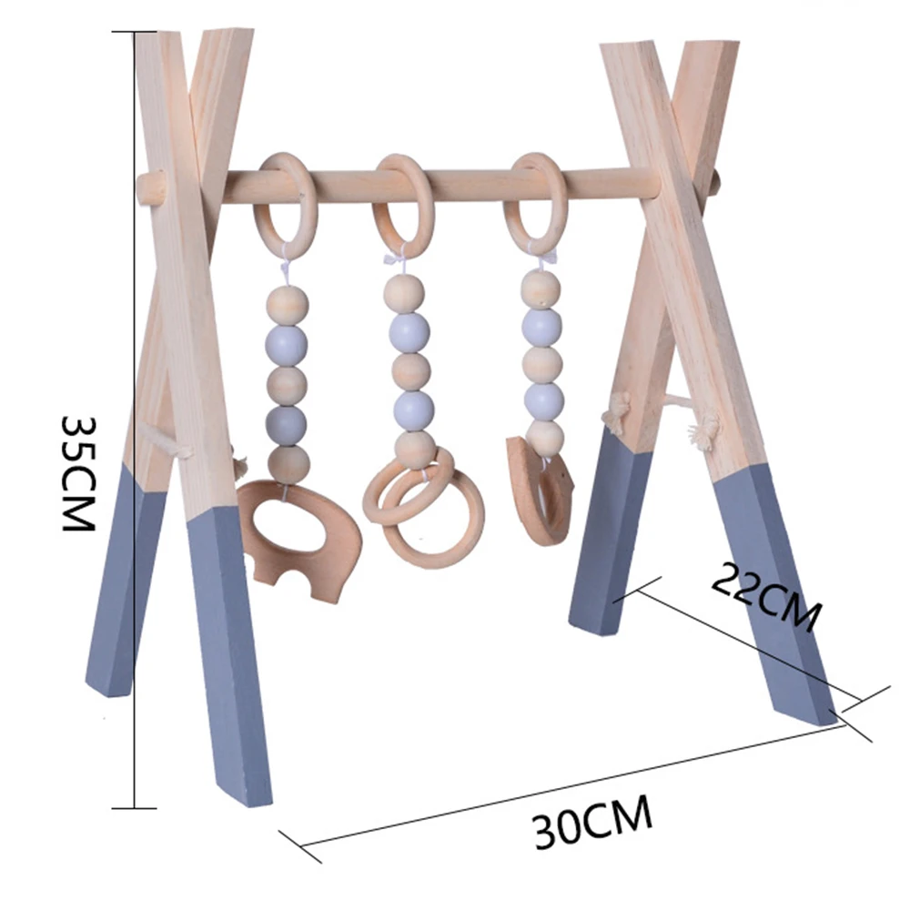 Деревянная рамка в скандинавском стиле для детского тренажерного зала детская