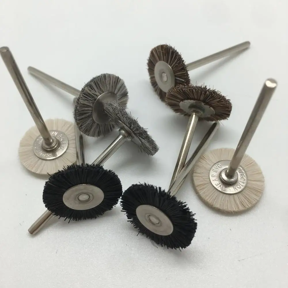 144pcs Abrasive Brushes Dremel Accessories Polishing Wheel Set Rotary